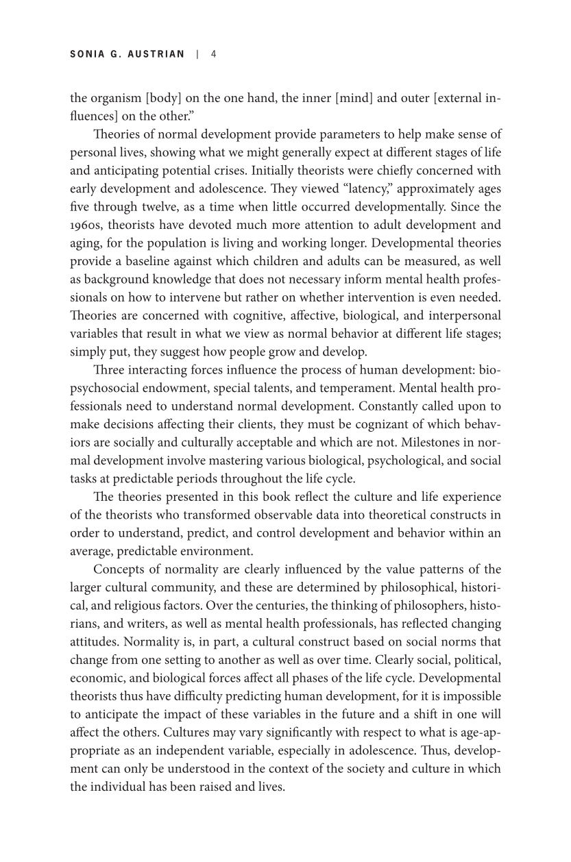 Developmental Theories Through the Life Cycle, Second Edition page 4