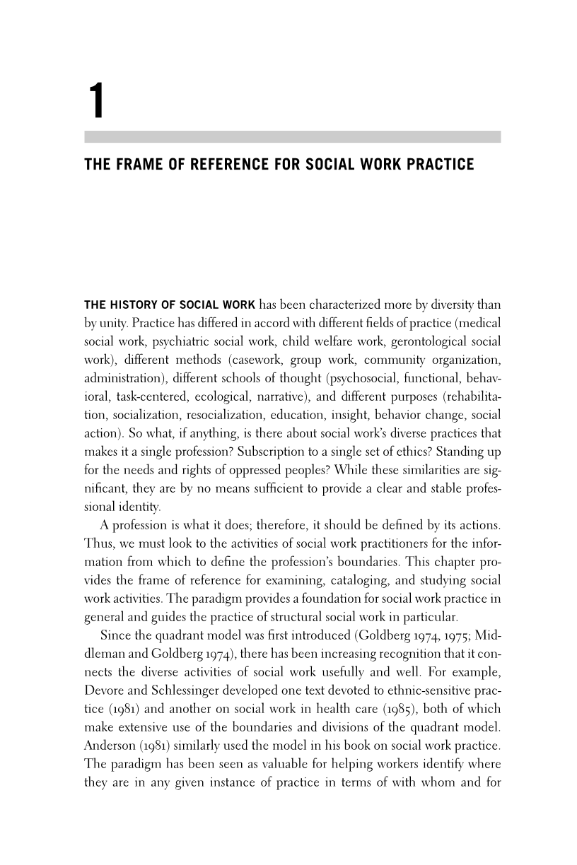 The Structural Approach to Direct Practice in Social Work: A Social Constructionist Perspective, Third Edition page 7