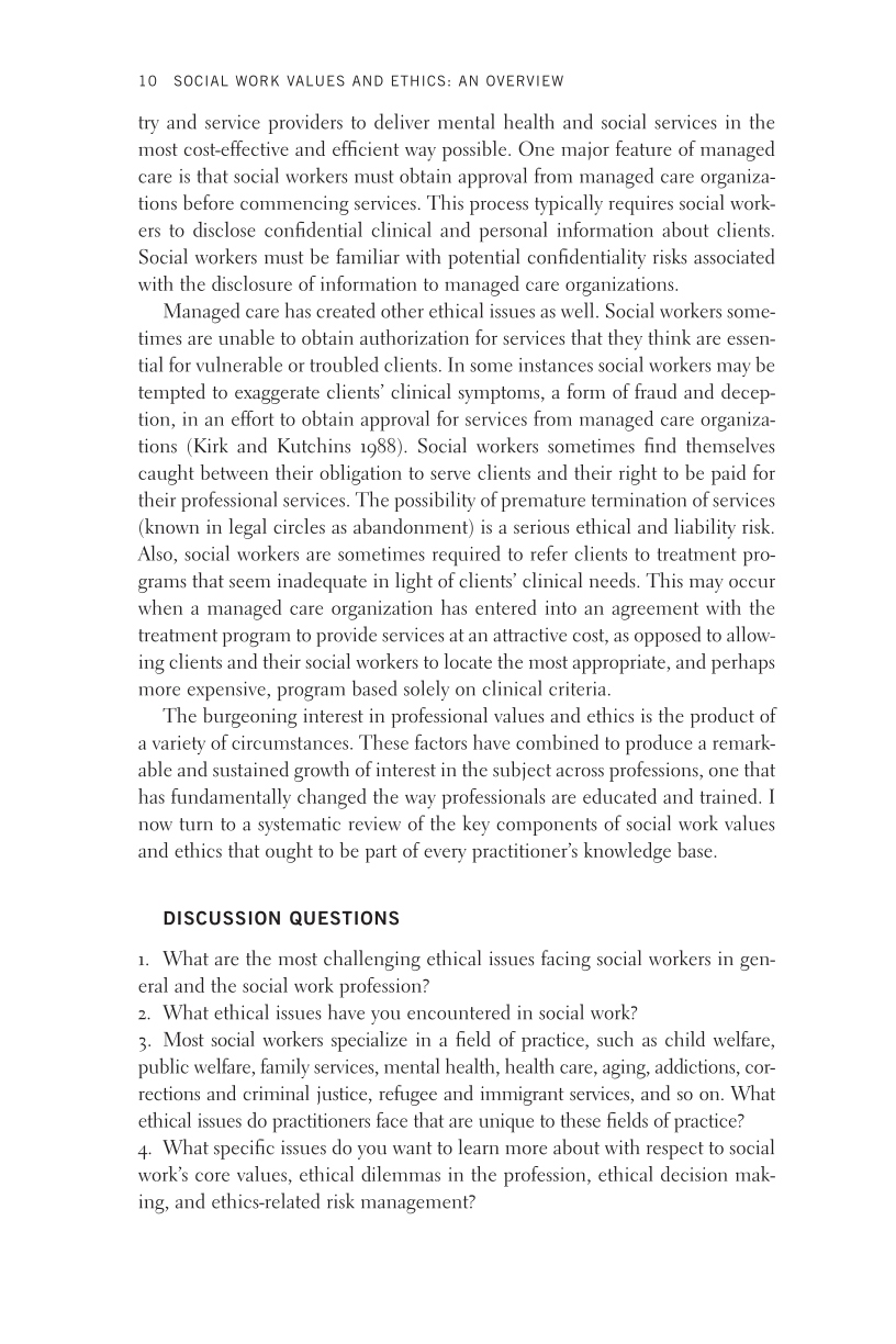 social work values and ethics essay pdf