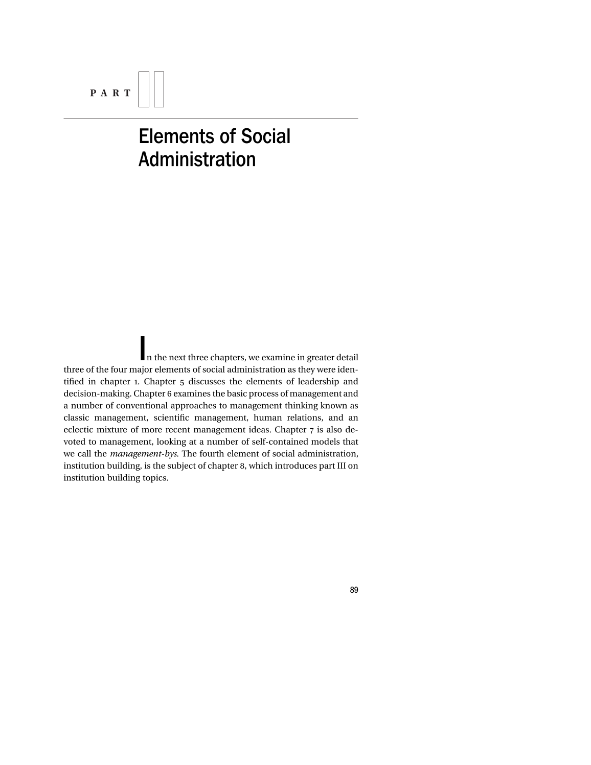 Social Administration page 89