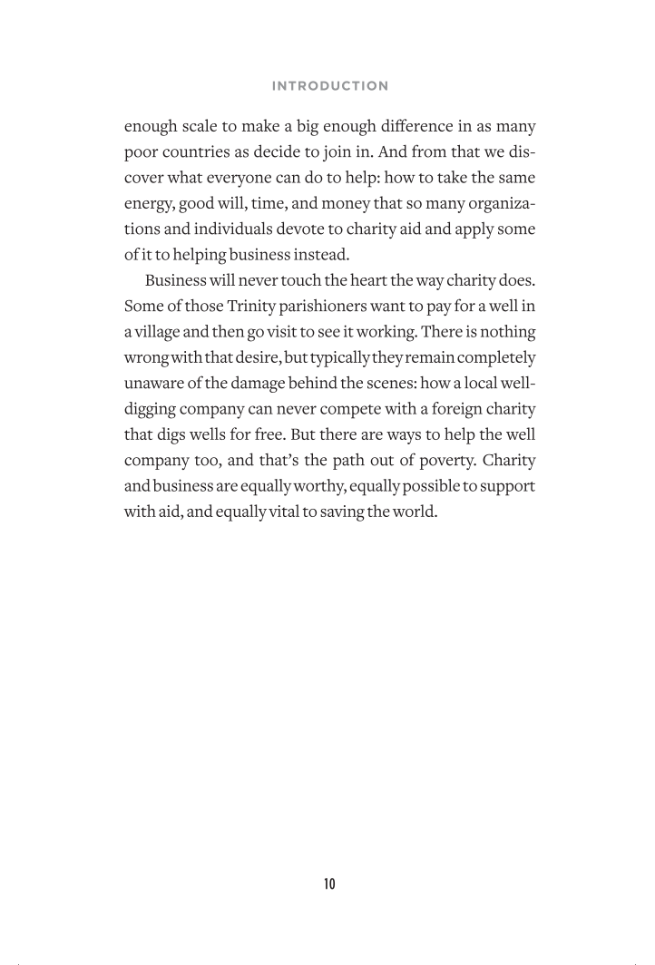 The Aid Trap: Hard Truths About Ending Poverty page 10