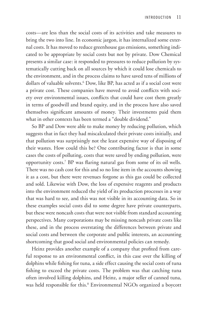 When Principles Pay: Corporate Social Responsibility and the Bottom Line page 11