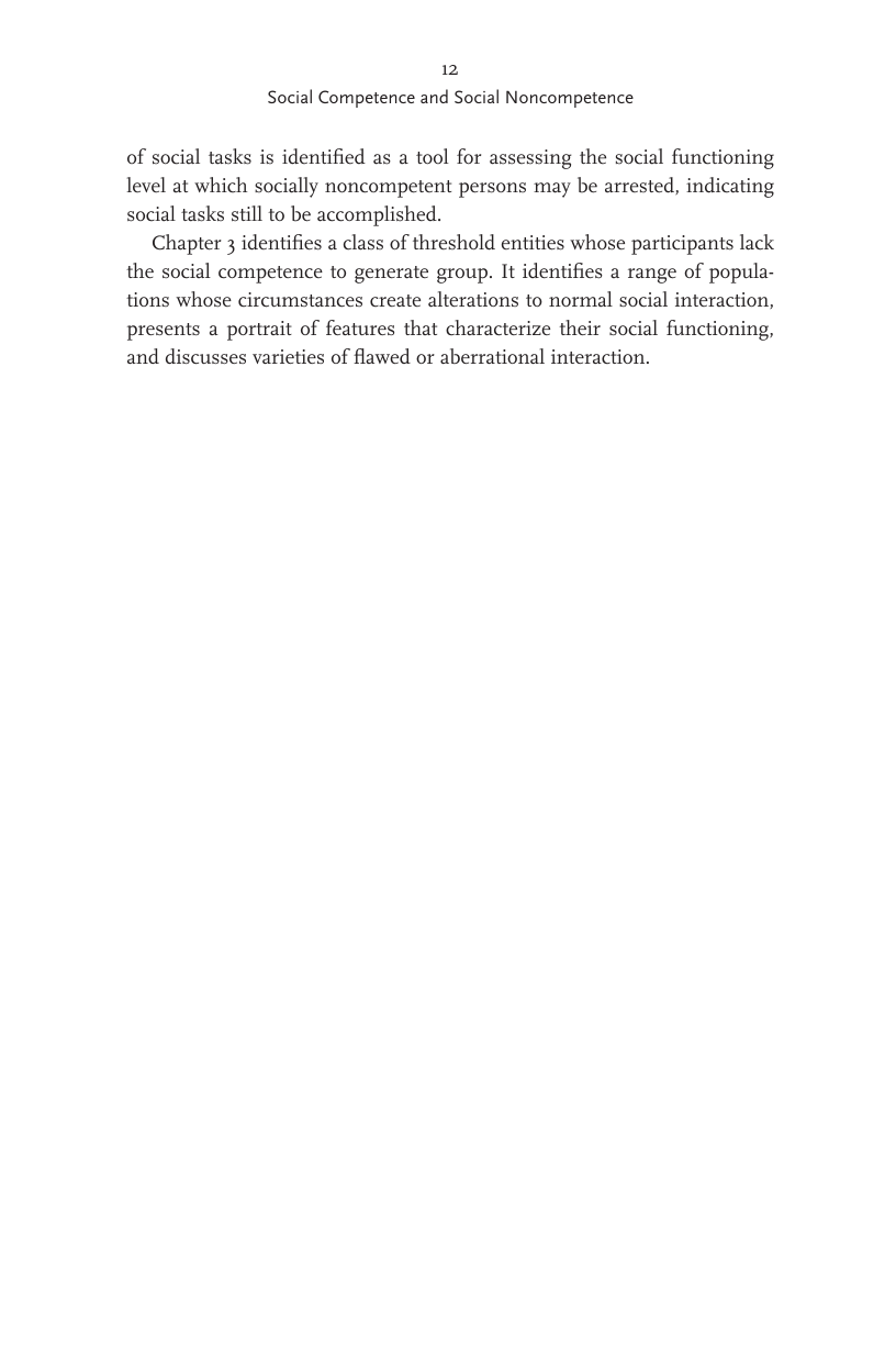Group Work Practice to Advance Social Competence: A Specialized Methodology for Social Work page 12