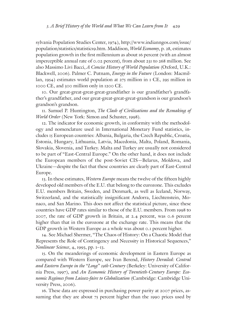 Truth, Errors, and Lies: Politics and Economics in a Volatile World page 429