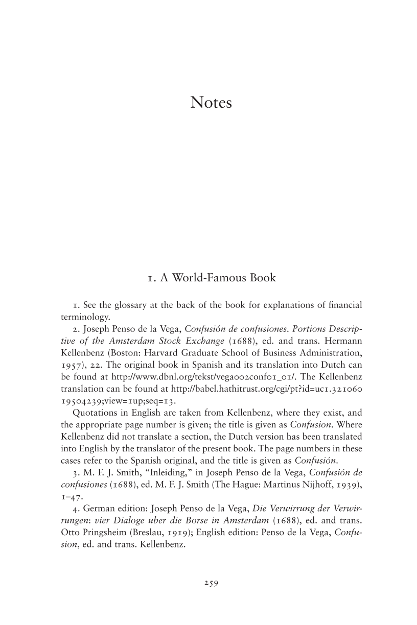 The World’s First Stock Exchange page 259
