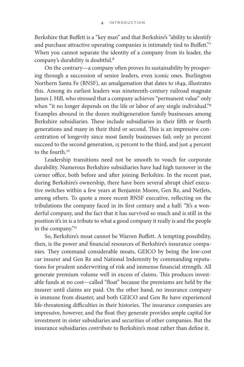 Berkshire Beyond Buffett: The Enduring Value of Values page 4