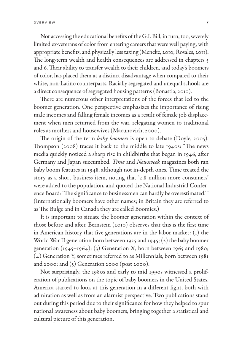 Baby Boomers of Color: Implications for Social Work Policy and Practice page 7