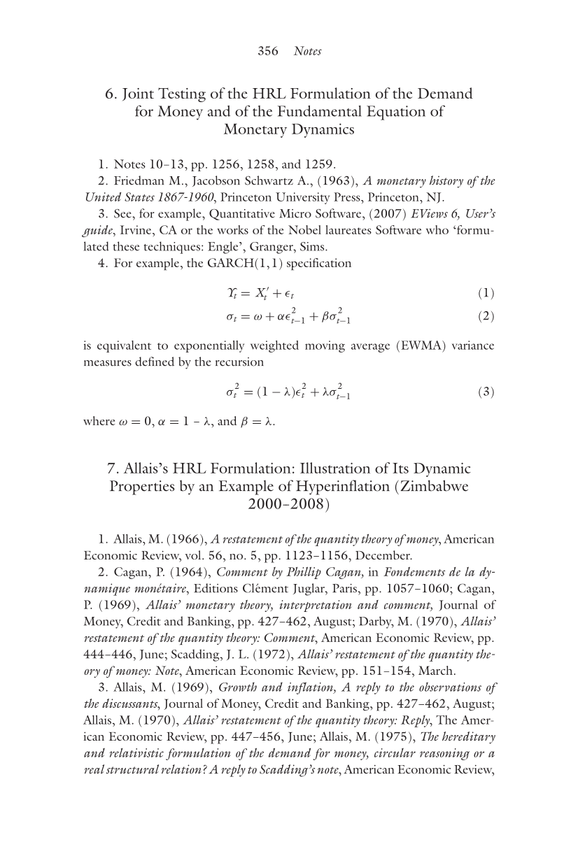 Uncertainty, Expectations, and Financial Instability: Reviving Allais’s Lost Theory of Psychological Time page 356