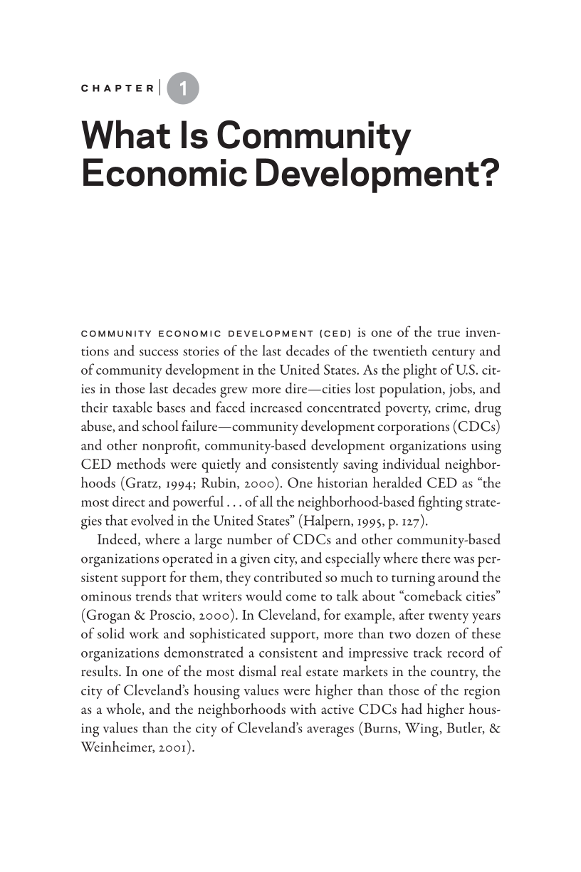 Community Economic Development in Social Work page 3