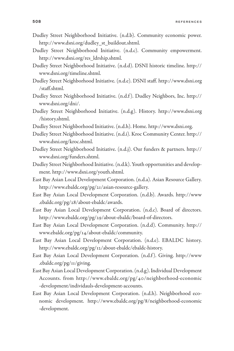 Community Economic Development in Social Work page 508