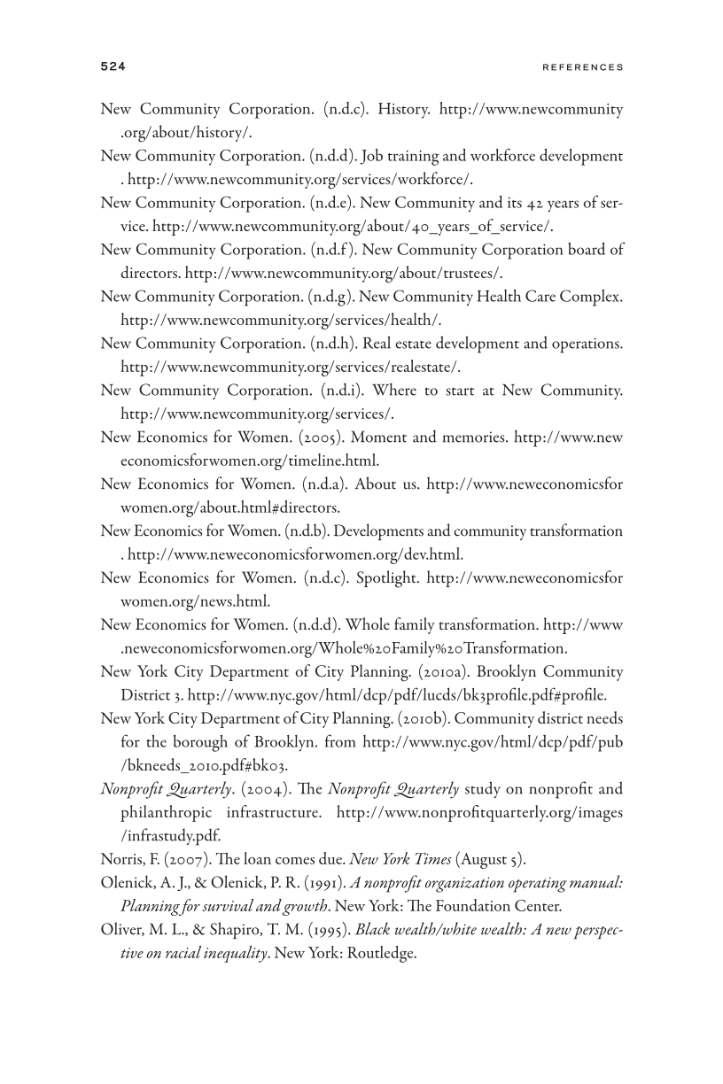 Community Economic Development in Social Work page 524