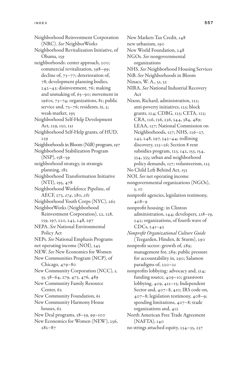 Community Economic Development in Social Work page 557