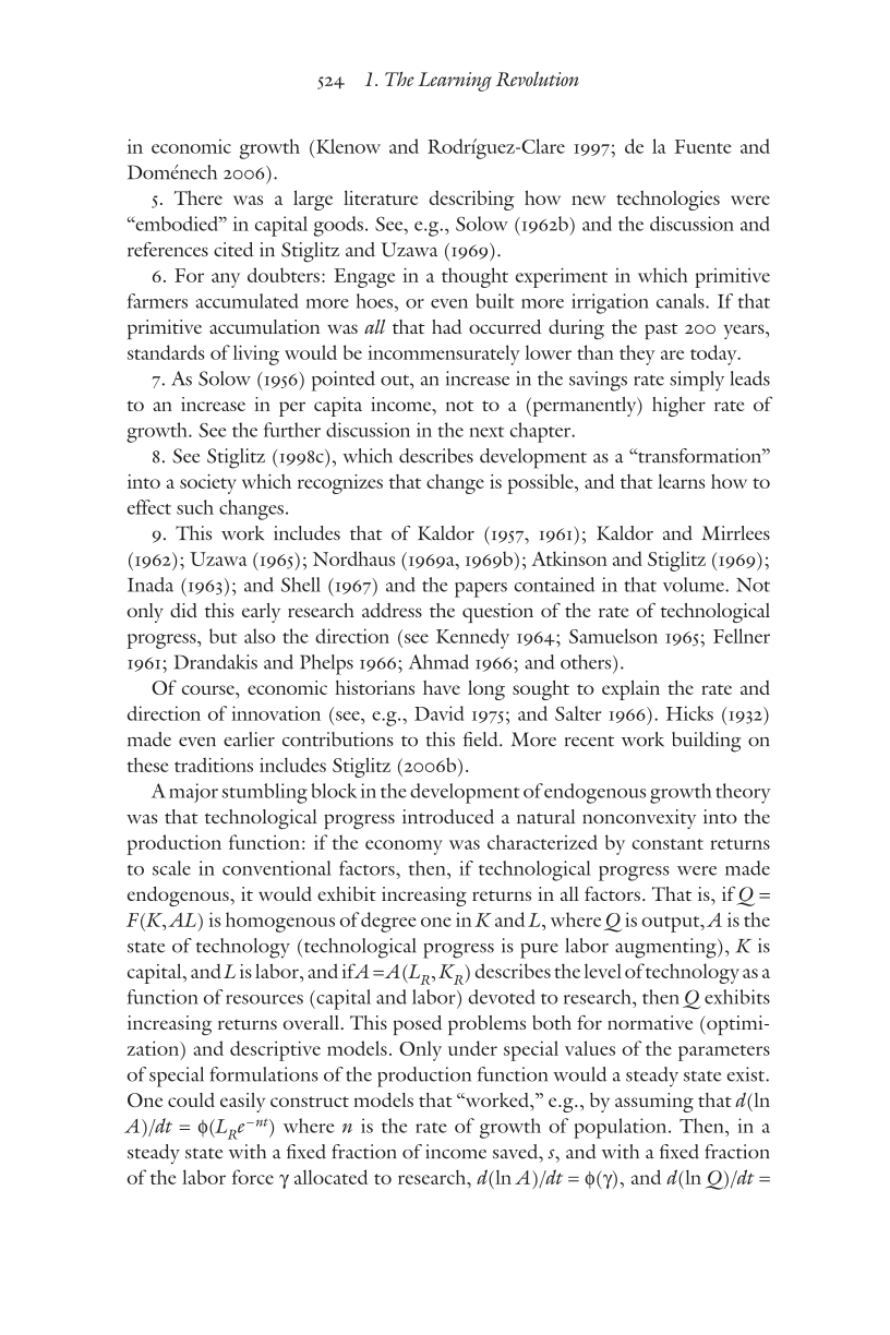 Creating a Learning Society: A New Approach to Growth, Development, and Social Progress page 524