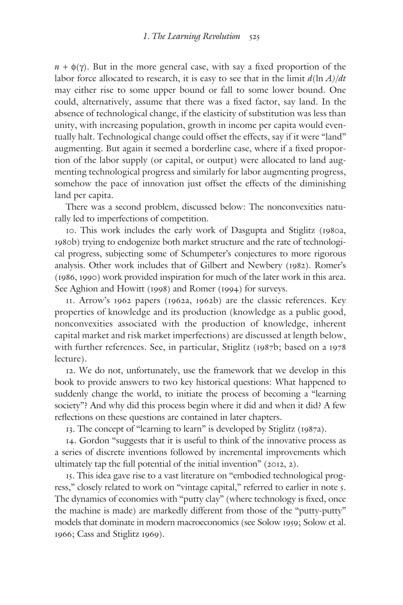 Creating a Learning Society: A New Approach to Growth, Development, and Social Progress page 525