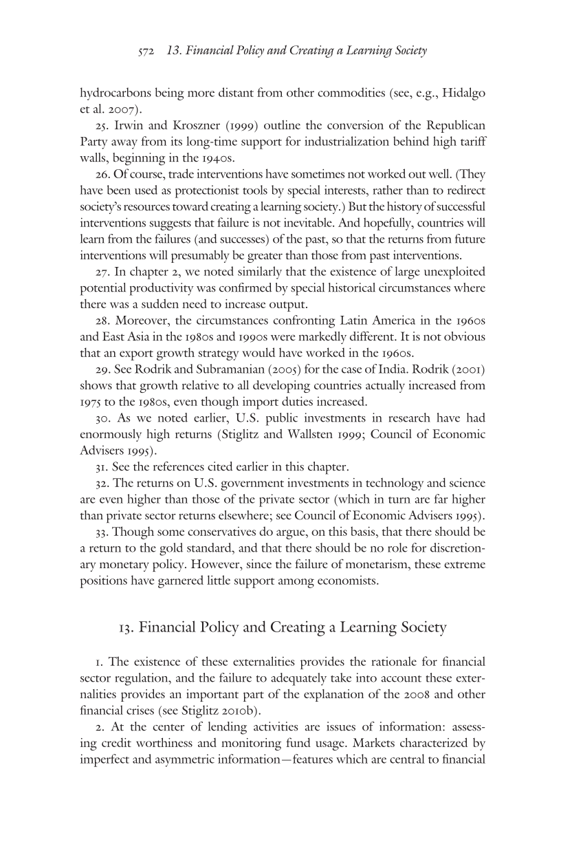 Creating a Learning Society: A New Approach to Growth, Development, and Social Progress page 572