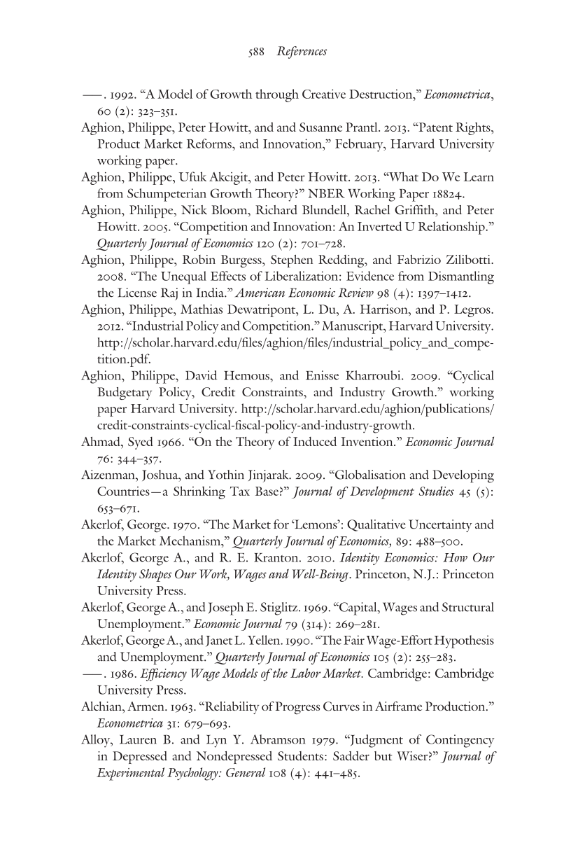 Creating a Learning Society: A New Approach to Growth, Development, and Social Progress page 588