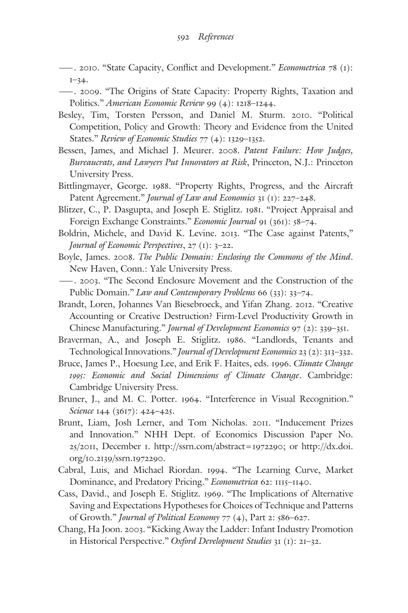 Creating a Learning Society: A New Approach to Growth, Development, and Social Progress page 592