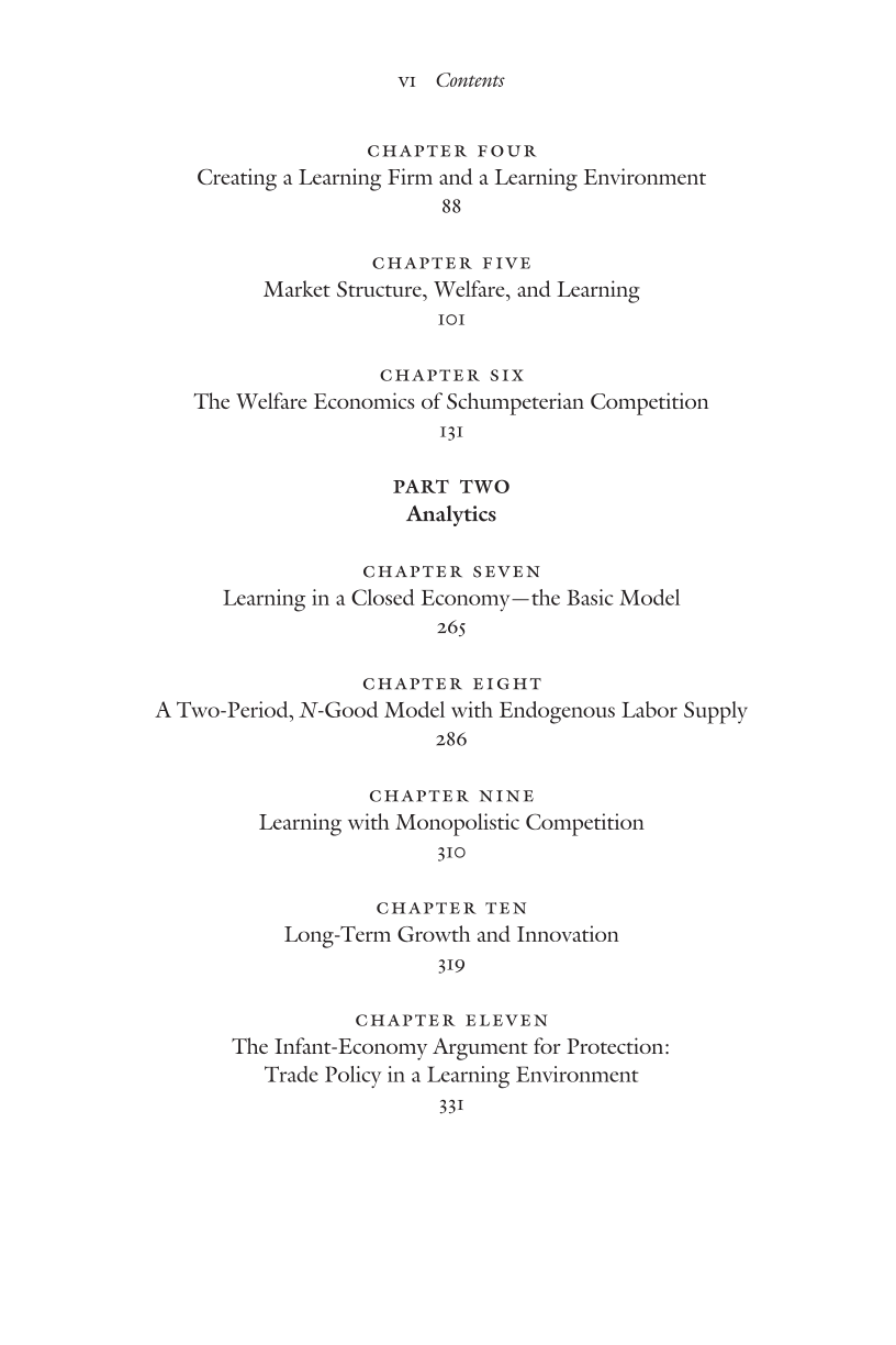 Creating a Learning Society: A New Approach to Growth, Development, and Social Progress page vi