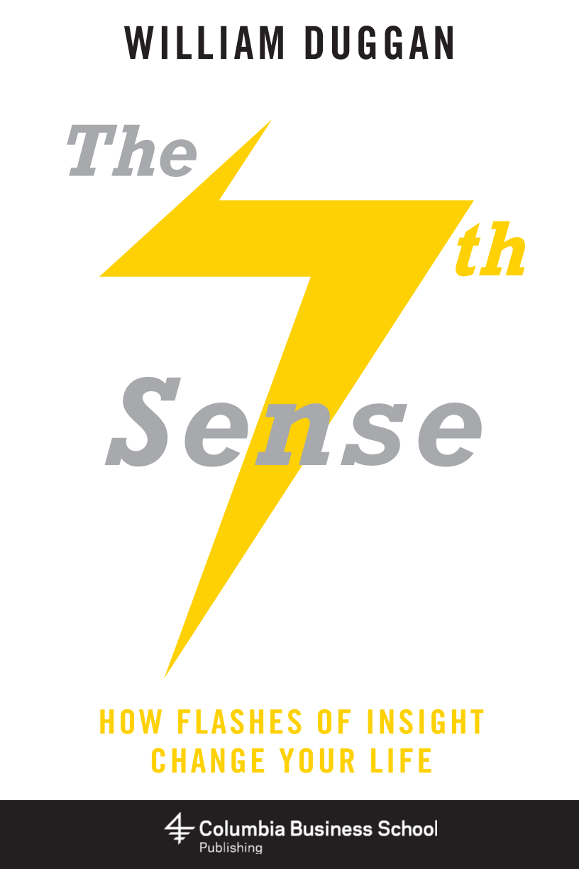 The Seventh Sense: How Flashes of Insight Change Your Life page Front Cover1