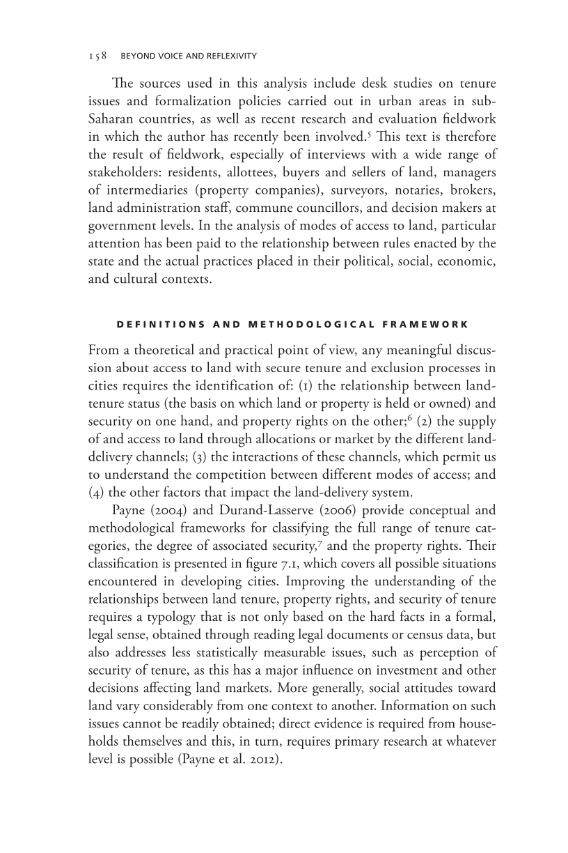 Governing Access to Essential Resources page 158