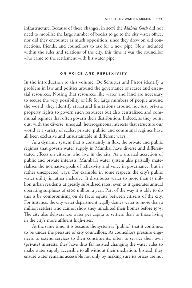 Governing Access to Essential Resources page 117