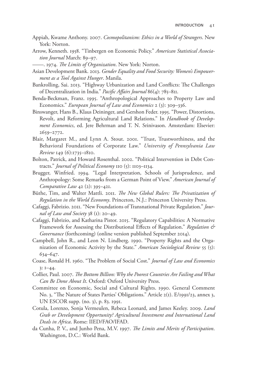 Governing Access to Essential Resources page 41