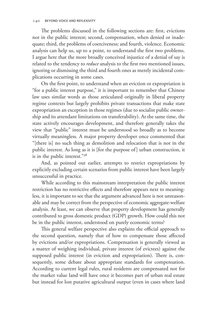 Governing Access to Essential Resources page 140