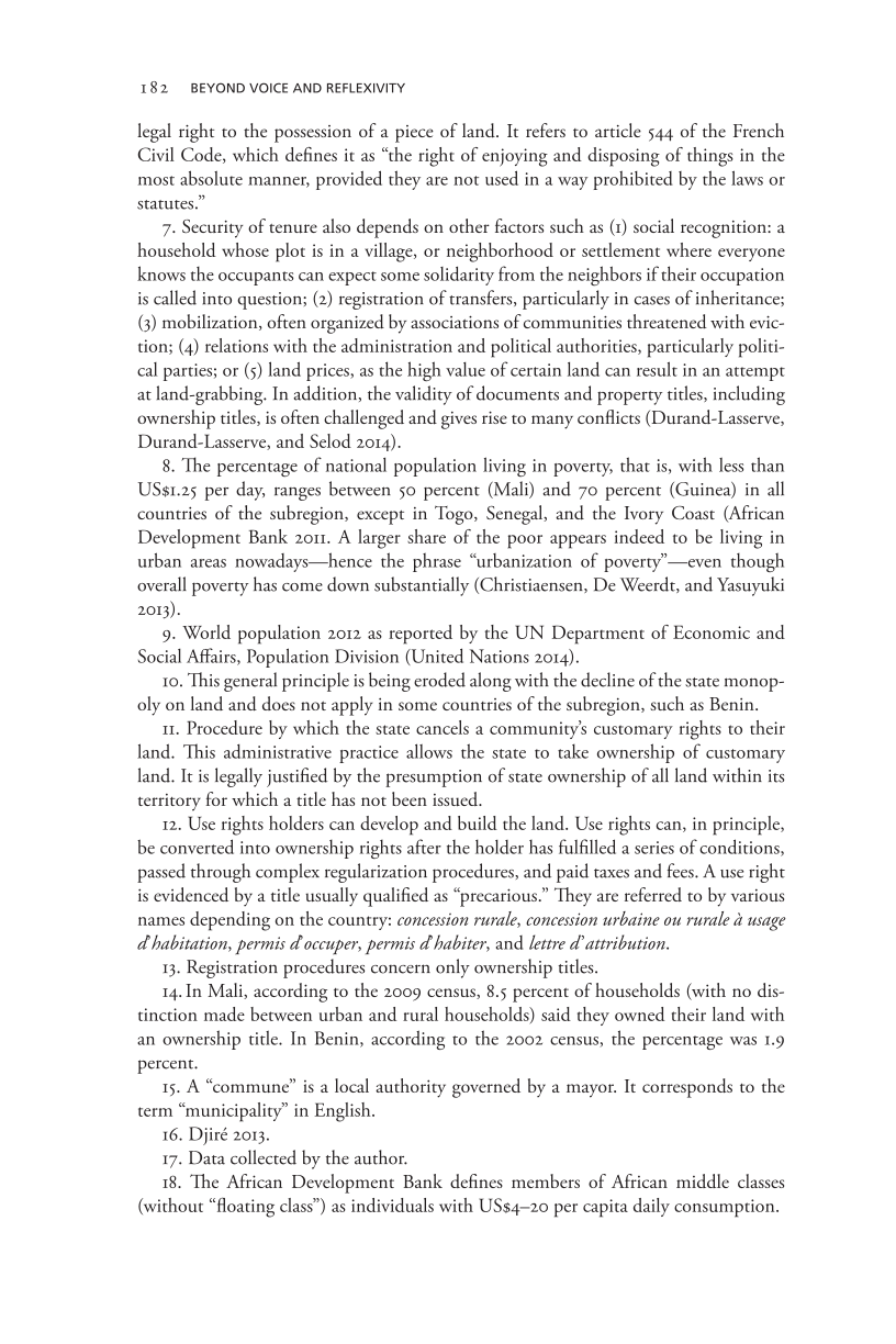 Governing Access to Essential Resources page 182