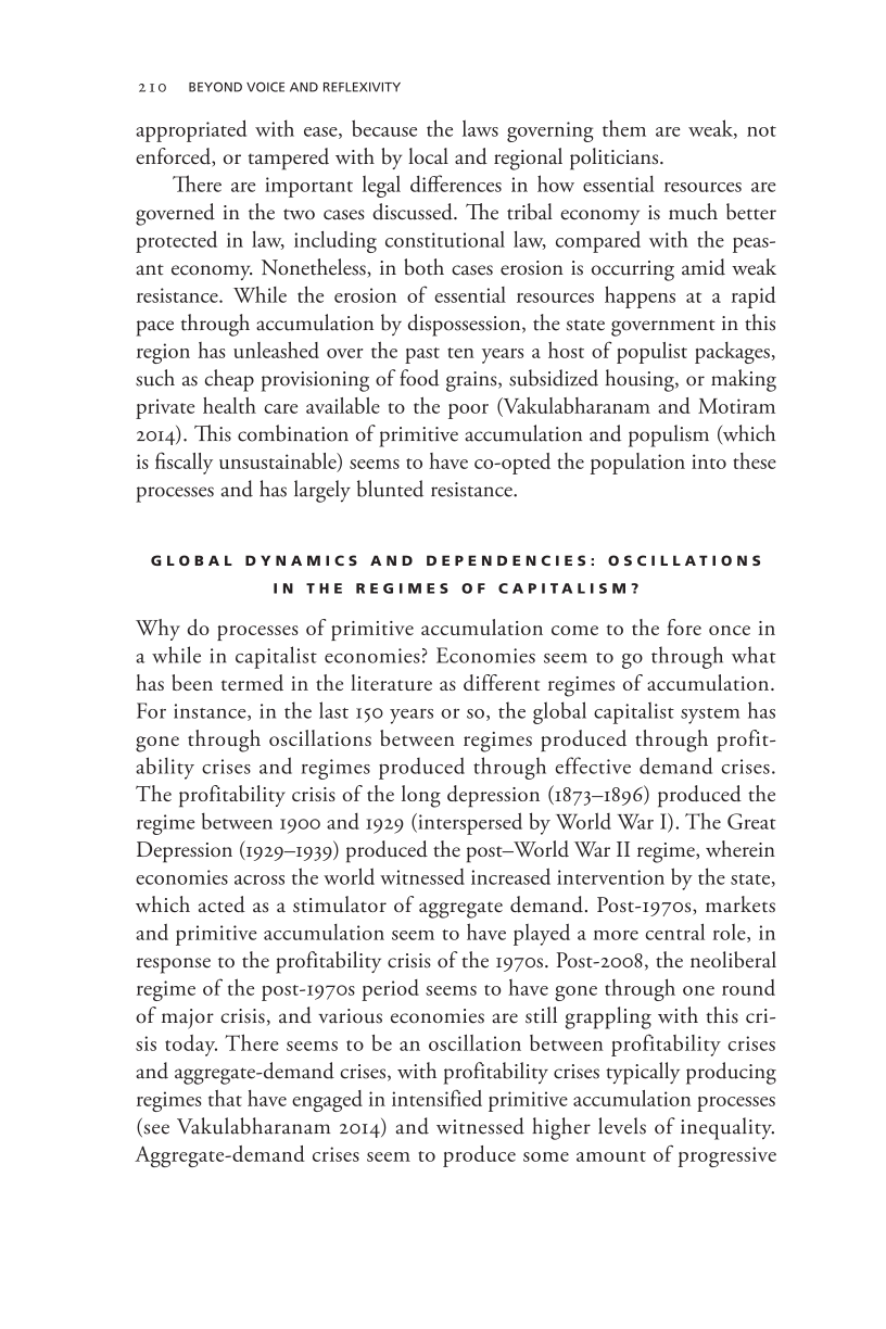 Governing Access to Essential Resources page 210