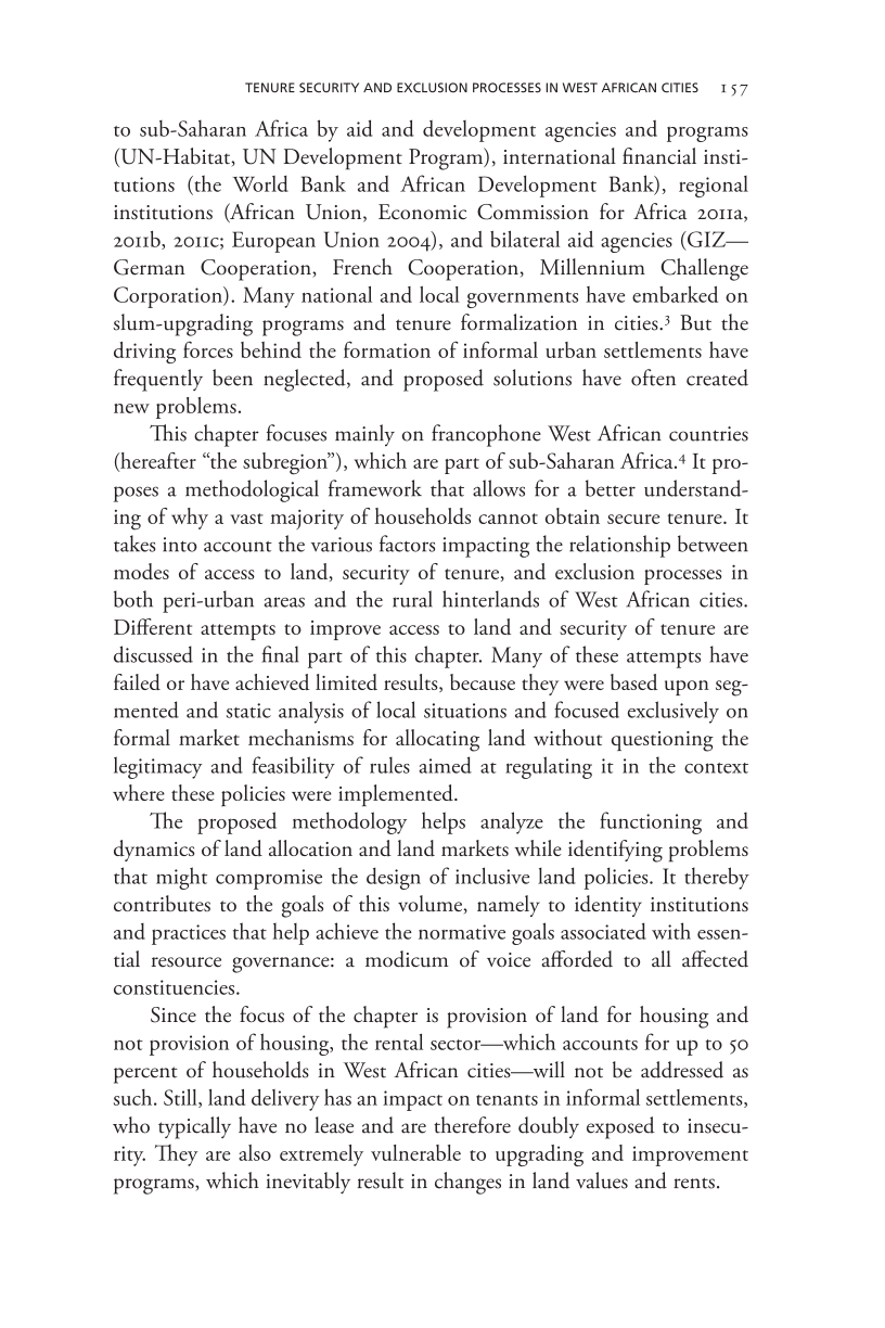 Governing Access to Essential Resources page 157