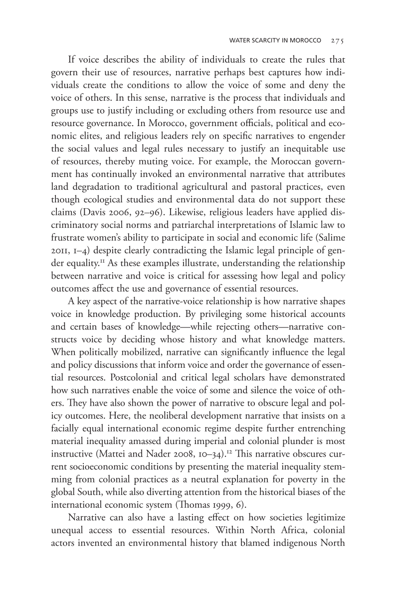 Governing Access to Essential Resources page 275